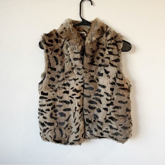 What Comes Around Goes Around Rabbit Fur Vest Sz XS - Picture 1 of 8